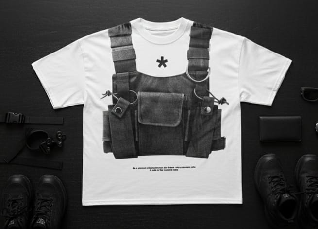 Urban Tactical Chest Rig Print T-Shirt