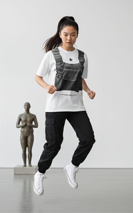 Urban Tactical Chest Rig Print T-Shirt
