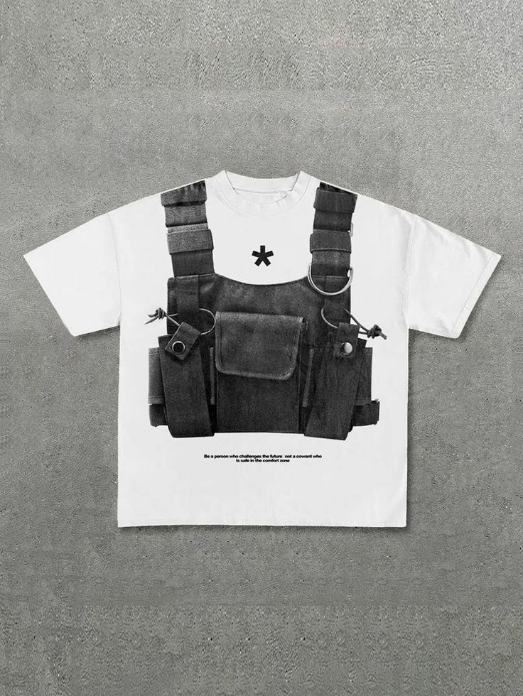 Urban Tactical Chest Rig Print T-Shirt