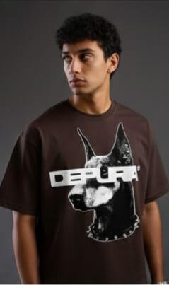 "Depura" Doberman & Vice Back-Print Tee